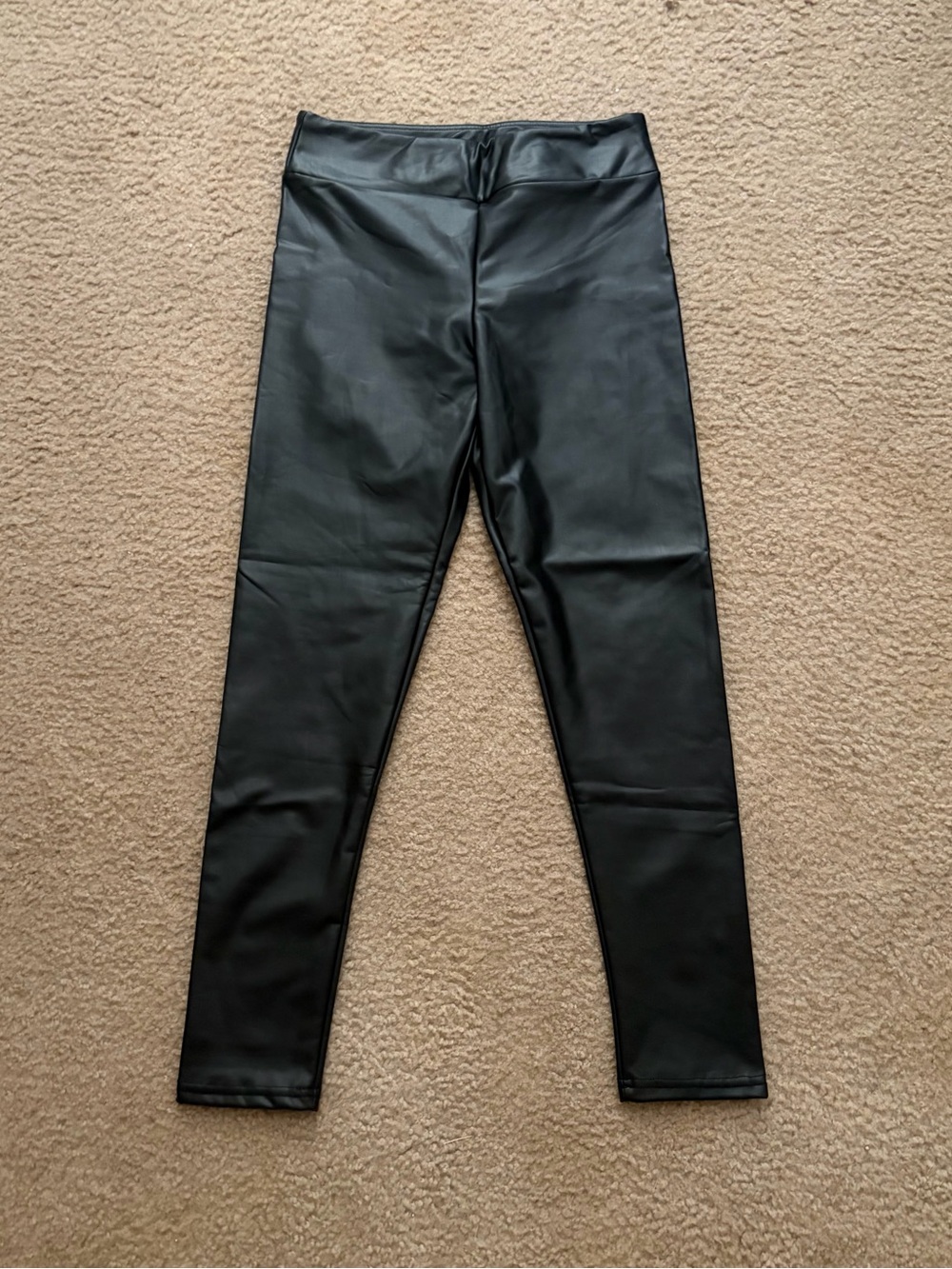 Forever 21 Black Faux Leather Leggings